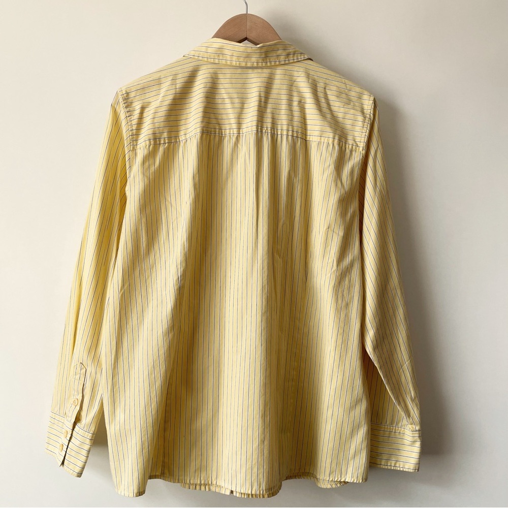 Basic Editions Yellow Button Down Shirt Size XXL - Picture 8 of 14
